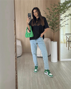 Calça mom jeans marmorizada - DEPART