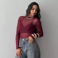 Blusa tule na internet