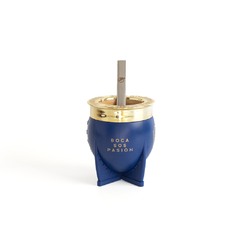 MATE BOCA JUNIORS C/BOMBILLA - MUNDO BOCA