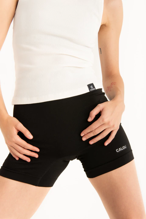 Calza corta Fierce Negra