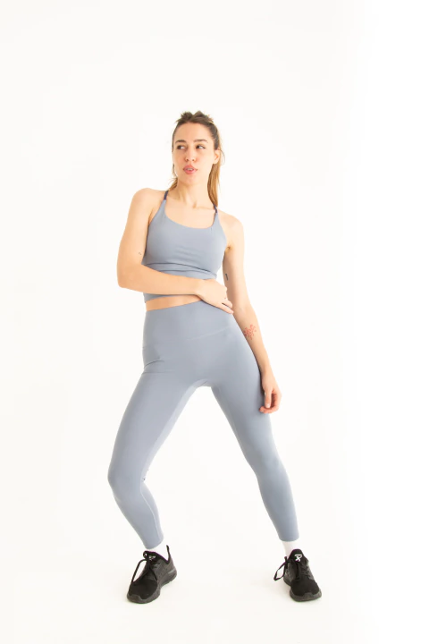 Calza Lume Fit Celeste - comprar online