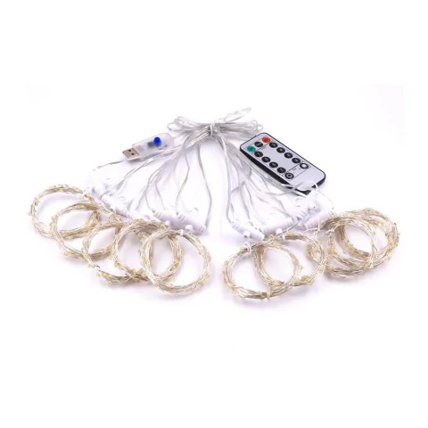 Luces Decorativas Usb - Tipo Lluvia Cortina