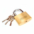 Candado 30Mm bronce - comprar online