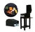 Parrilla 35cm X 50cm Negra C Tapa 1 Quemador Ponderosa Carro - comprar online
