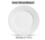 Plato Playo Roma Blanco x 6 - tienda online