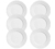 SET X 18 PLATOS ROMA BLANCO (6 PLAYOS + 6 HONDOS + 6 POSTRE) - tienda online
