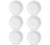 SET X 18 PLATOS ROMA BLANCO (6 PLAYOS + 6 HONDOS + 6 POSTRE)