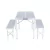 Set de mesa plegable + 2 bancos