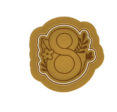 8 - Dia da Mulher- Carimbo - 8 de Março