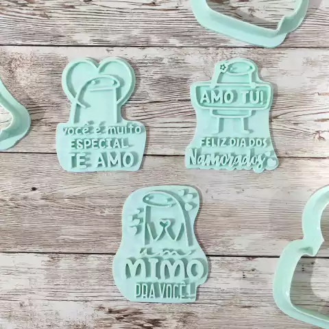 Carimbo Kit Flork - Dia dos Namorados