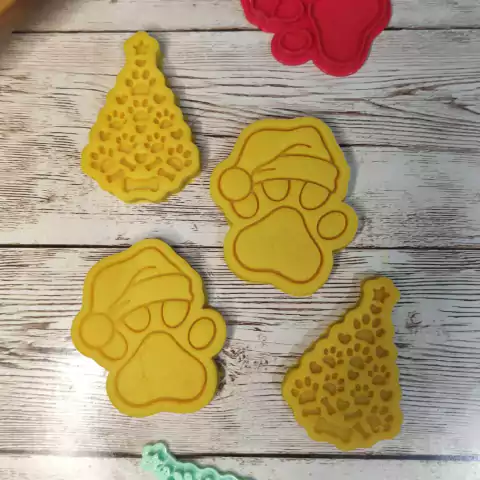 Kit Natal dos Bichinhos - Carimbo + Cortador