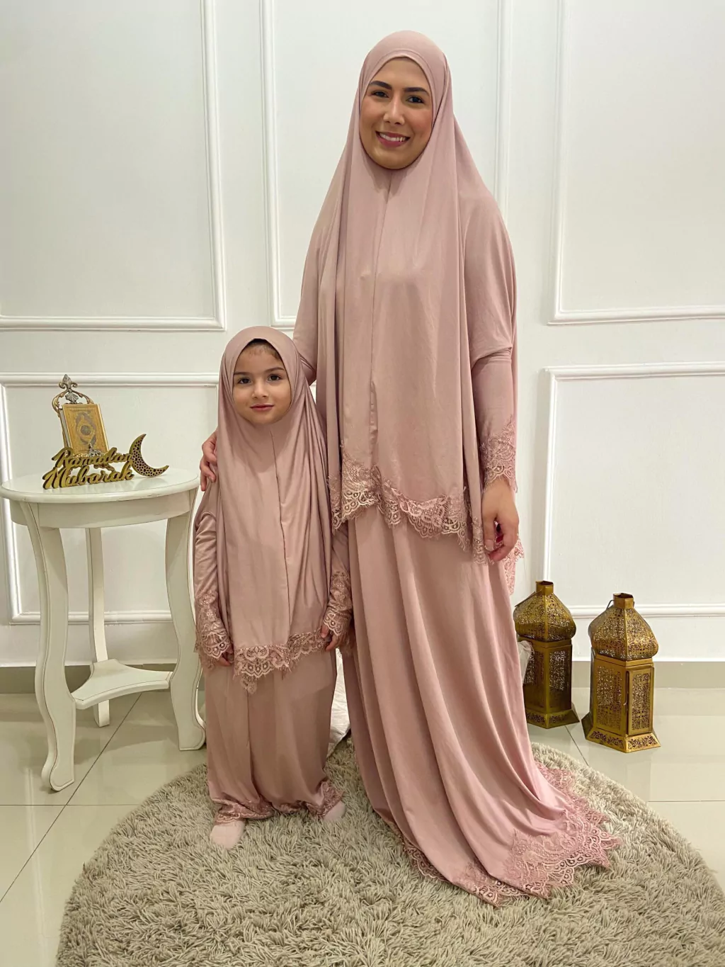 Roupa de Oração Rosê Infantil