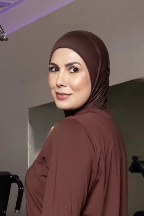 Hijab Esportivo Marrom - comprar online