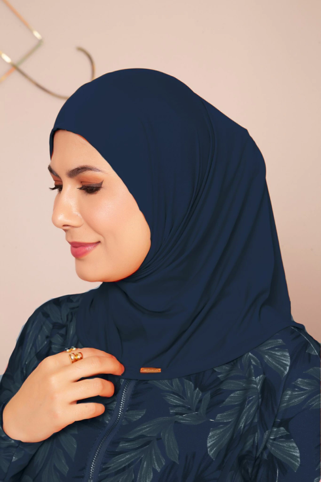 Hijab Esportivo Azul Marinho