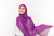 Lenço Chiffon Violeta - By Mag Halat 