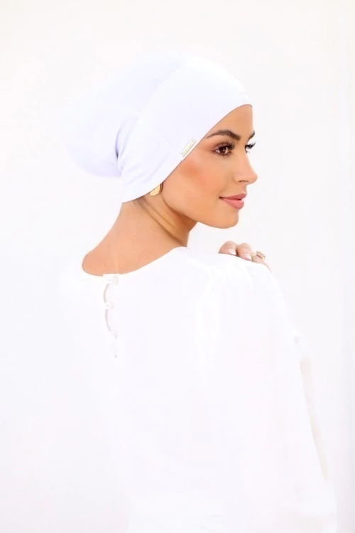 Touca Branca para Hijab