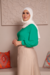 Blusa Sarah Manga Longa Verde - comprar online