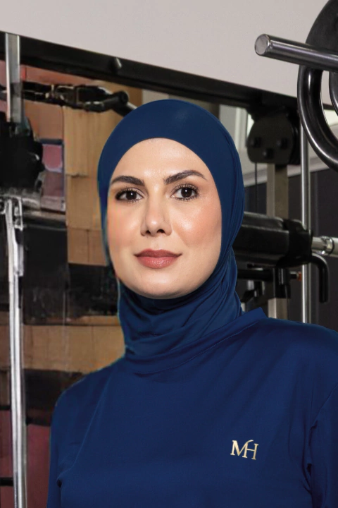 Hijab Esportivo Azul Marinho - comprar online