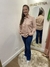 Camisa Bia em Tricoline Rosé
