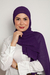 Lenço Chiffon - Beringela - comprar online