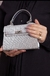 Bolsa Kelly Strass Prata na internet