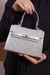 Bolsa Kelly Strass Prata