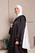 Abaya em Cetim Bordada Preto na internet