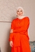 Conjunto Brisa Manga Longa Laranja