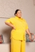 Conjunto Brisa Manga Curta Amarelo