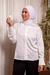 Camisa Flor Branca - By Mag Halat 