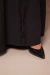 Imagem do Abaya Com Ziper Preta