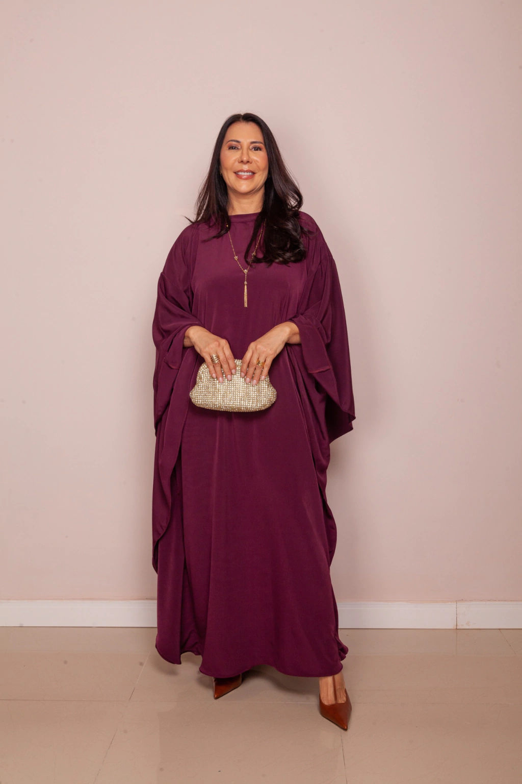 Kaftan Butterfly Uva