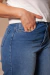 Imagem do Calça Wide Leg Jeans Com Fenda
