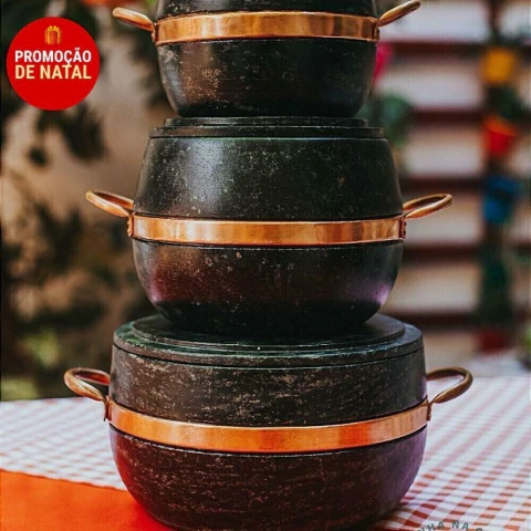 JOGO 3 Peças - Panelas Essenciais