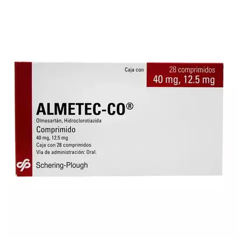 Almetec Co 40/12.50Mg Tabletas 28 - comprar en línea