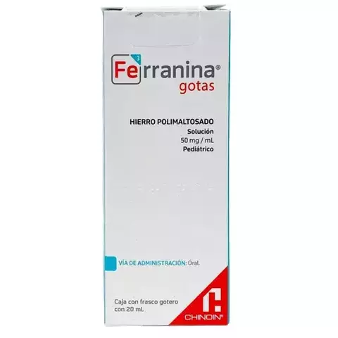 Ferranina Pediatrico 50Mg/Ml Solución 20Ml - comprar en línea