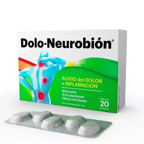 Dolo Neurobion Tabletas 20 - comprar en línea