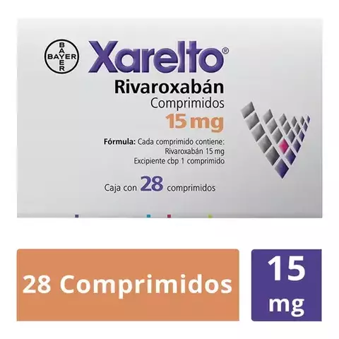 Xarelto 15Mg Compuestos 28 - comprar en línea