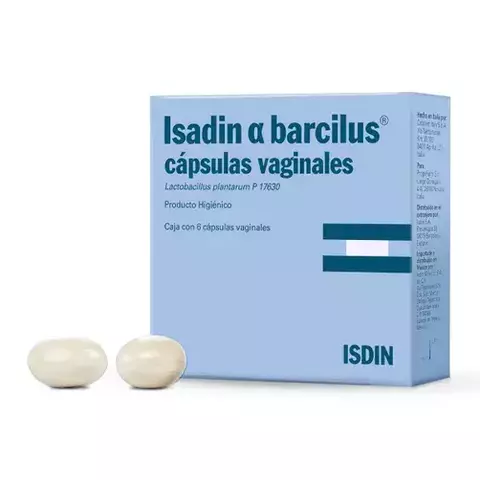 Isadin A Barcilus Vaginales (R) Cápsulas 6 - comprar en línea