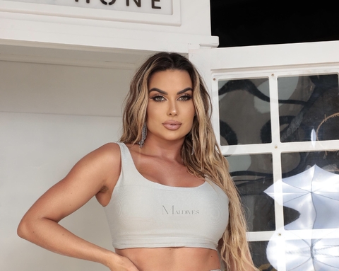 TOP Duo Color Poliamida Prata - comprar online
