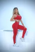 LEGGUING Canelura Vermelho - loja online