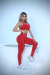 LEGGUING Canelura Vermelho - comprar online