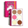 Meu Diário de Maquiagem Safira - Iluminador, Blush, Contorno e Sombras