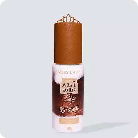 Hidratante Geleia de Avelã e Vanilla corpo e virilha - Miss Lary