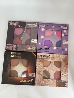 Paleta de Sombras Mini Quarteto - Ludurana
