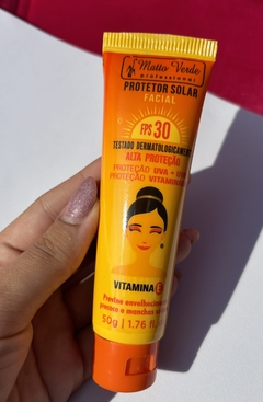 Protetor Solar - FPS30 matto verde - Mimos de Alice