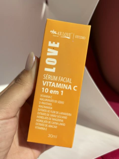 Serum Facial Vitamina C 10 em 1 - Max Love na internet