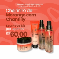 Kit Completo Corpo e Rosto Morango com Chantily - Poran - comprar online