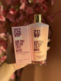 Kit de Perfume + Hidratante Corporal - 212 Vip