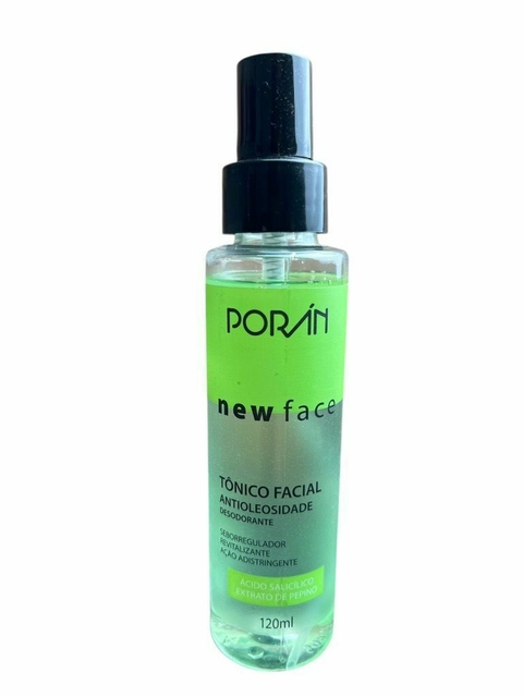 Tonico Facial Anti Oleosidade New Face - Poran Cosméticos - comprar online